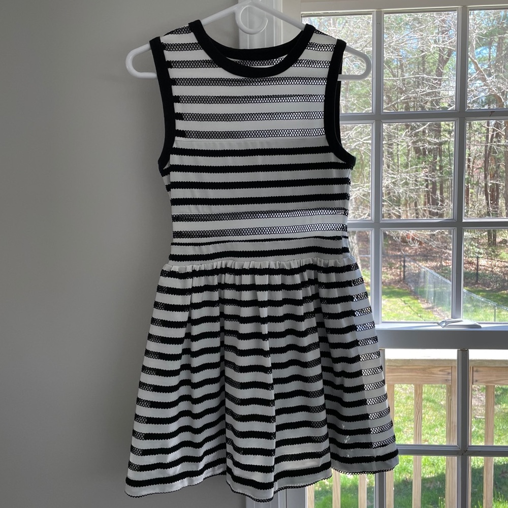 Urban Outfitters Black & White Sleeveless Dress